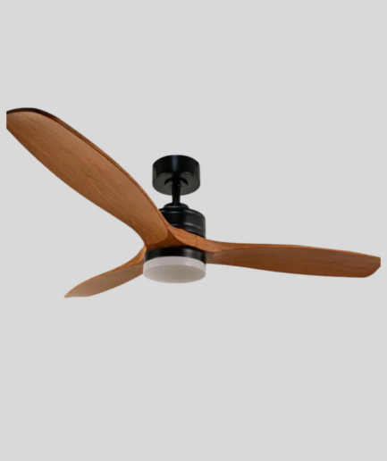 Ventilador Teto Silencioso Ventila Bivolt Madeira